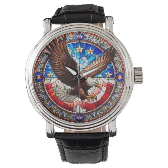 Patriotic Eagle Watch Armbanduhr (Vorderseite)
