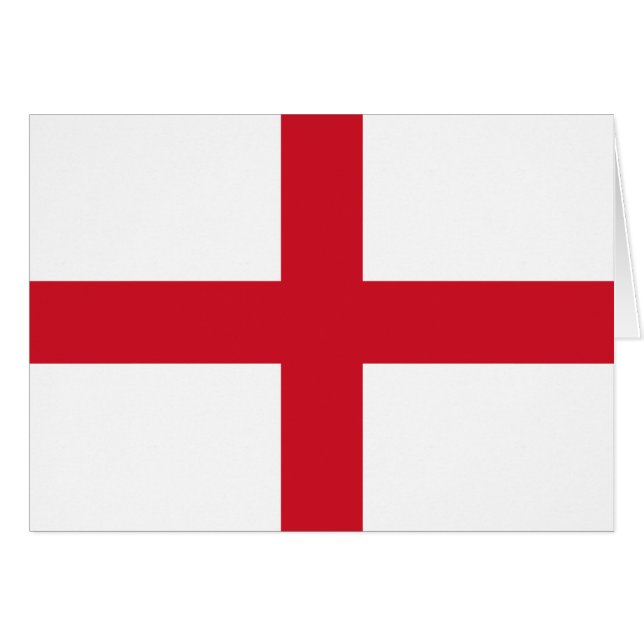 Patriotic England Flag (Vorderseite (Horizontal))