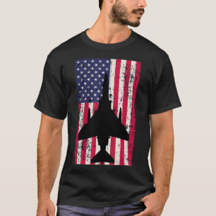 Patriotic F4 Phantom American flagge t T-Shirt