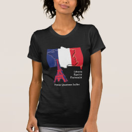 Patriotic French BASTILLE DAY T-Shirt