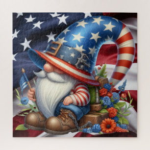 Patriotic Gnome Puzzle