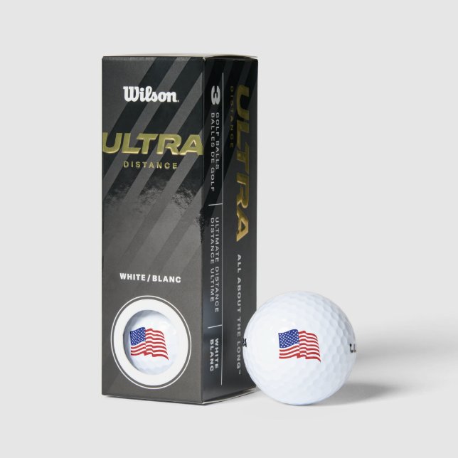 Patriotic Golf Balls Golfball (Verpackungen)