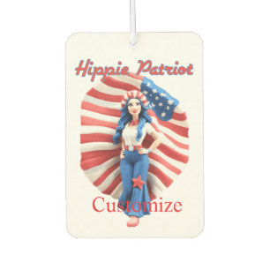 Patriotic Hippie Girl Thunder_Cove Autolufterfrischer