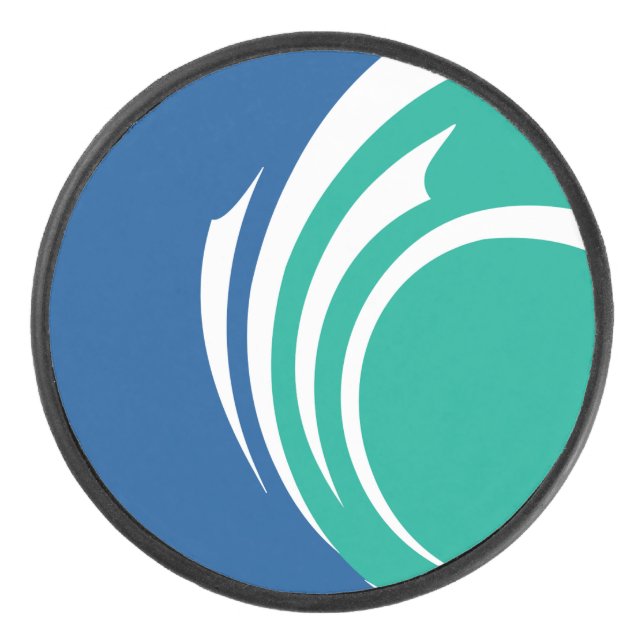 Patriotic hockey puck with flag of Ottawa (Vorderseite)