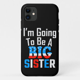 Patriotic, ich werde eine große Schwester sein Case-Mate iPhone Hülle