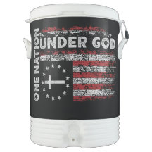 Patriotic Iglu Beverage Cooler