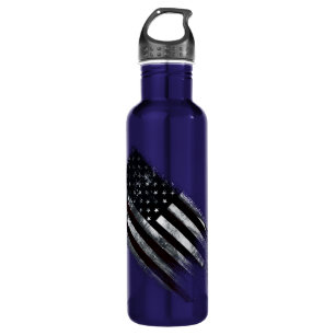 Patriotic Industrial American Flag Edelstahlflasche