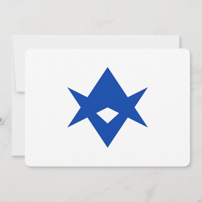 Patriotic  invitations with Flag of Toyota, Japan Einladung (Vorderseite)