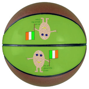 Patriotic Irish Egg Basketballs