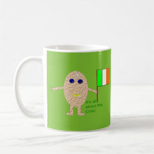 Patriotic Irish Egg Tasse