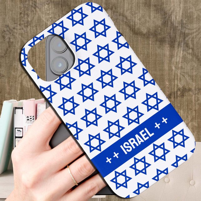 Patriotic Israel Fall, Blue David Star / Israel Case-Mate iPhone Hülle (Von Creator hochgeladen)