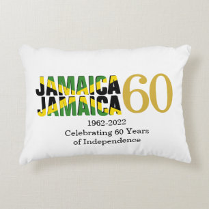 Patriotic JAMAICA 60 Jahre Unabhängigkeit Dekokissen