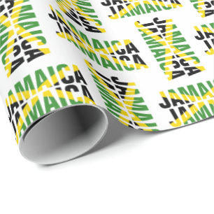Patriotic JAMAICA JAMAICA Geschenkpapier