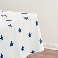 Patriotic July 4th Cloud Tablecloth
