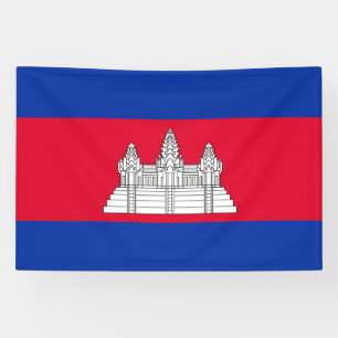 Patriotic Kambodscha Flaggenbanner Banner