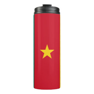 Patriotic Kamerun Flag Thermosbecher