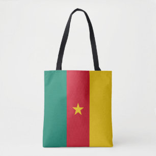 Patriotic Kamerun Flag Tote Bag