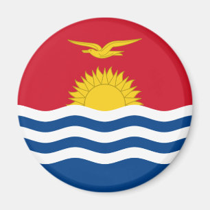 Patriotic Kiribati Flag Magnet