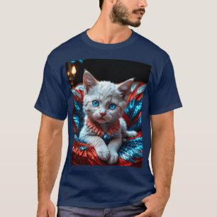 Patriotic Kitten T-Shirt