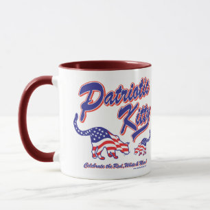 Patriotic Kitty Cats Tasse