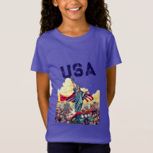 Patriotic Liberty Parade - Vintag 4. Juli USA