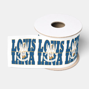 Patriotic Louisiana Staatsflaggengestaltung Ripsband