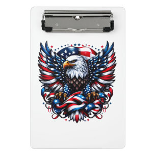 Patriotic Mini Clipboard Mini Klemmbrett