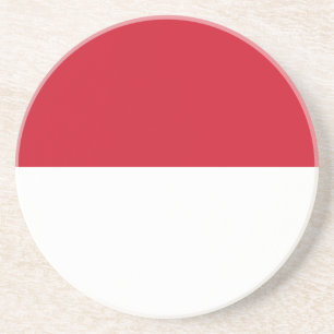 Patriotic Monaco Flag Getränkeuntersetzer