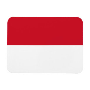 Patriotic Monaco Flag Magnet