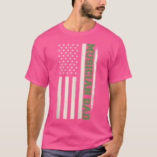 Patriotic Music Singer Karaoke Opera Musiker Vater T-Shirt