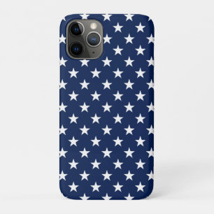Patriotic Navy Blue USA Flag Stars Muster Case-Mate iPhone Hülle