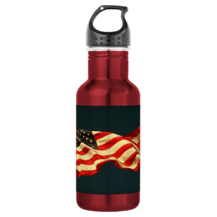 Patriotic Old Glory Stainless Steel Water Flasche Trinkflasche