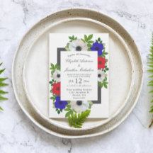 Patriotic Panda Anemone Wedding