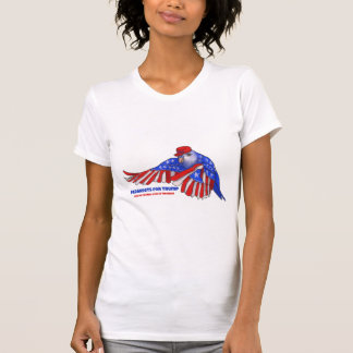 Patriotic Parakeet mit MAGA Hat T-Shirt