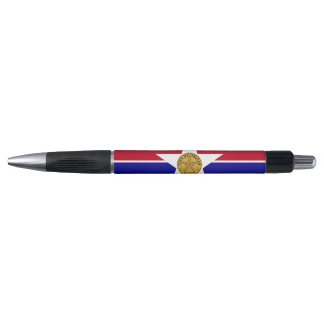 Patriotic Pen mit der Flagge von Dallas, USA Kugelschreiber (Vorderseite)