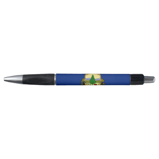 Patriotic Pen mit der Flagge von Vermont Staat, US Kugelschreiber (Vorderseite)