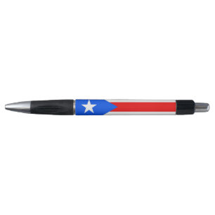 Patriotic Pen mit Flagge von Puerto Rico, USA Kugelschreiber