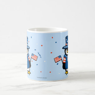 Patriotic Penguin Kaffeetasse