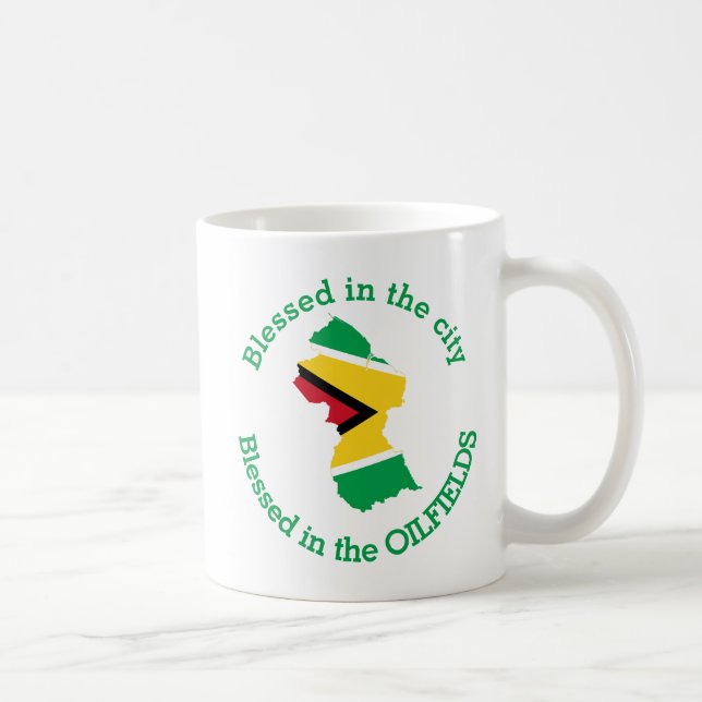 Patriotic Personalisiert GUYANA Kaffeetasse (Rechts)