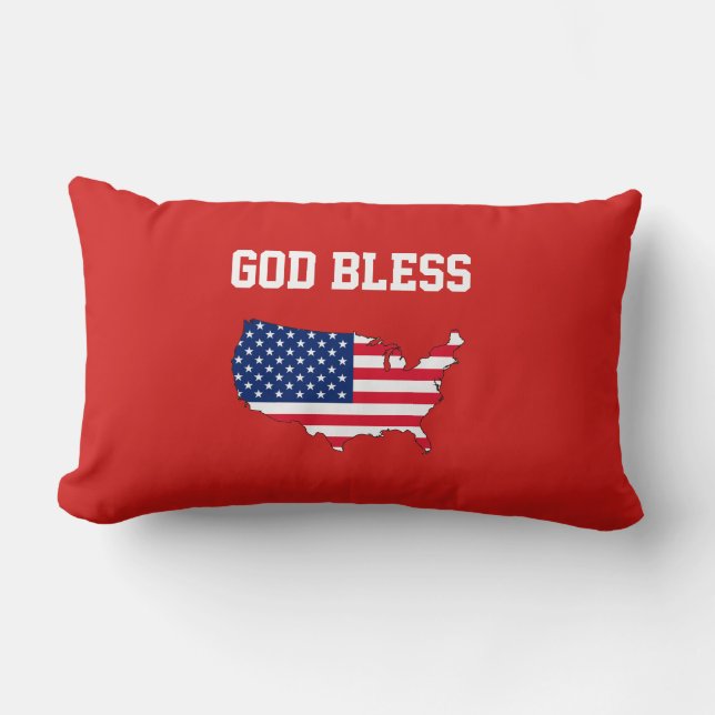 Patriotic Pillow Lendenkissen (Vorderseite)