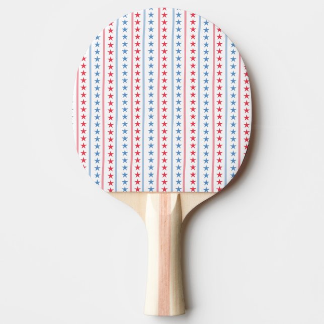 Patriotic Ping Pong Paddles Tischtennis Schläger (Vorderseite)
