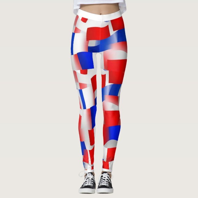 Patriotic Pride Leggings (Vorderseite)