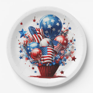 Patriotic Pride Pappteller