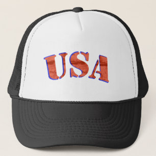 Patriotic Proud American USA Hat Truckerkappe