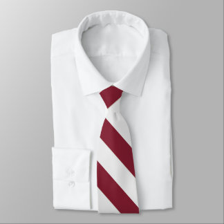 Patriotic Red and White Striped Krawatte