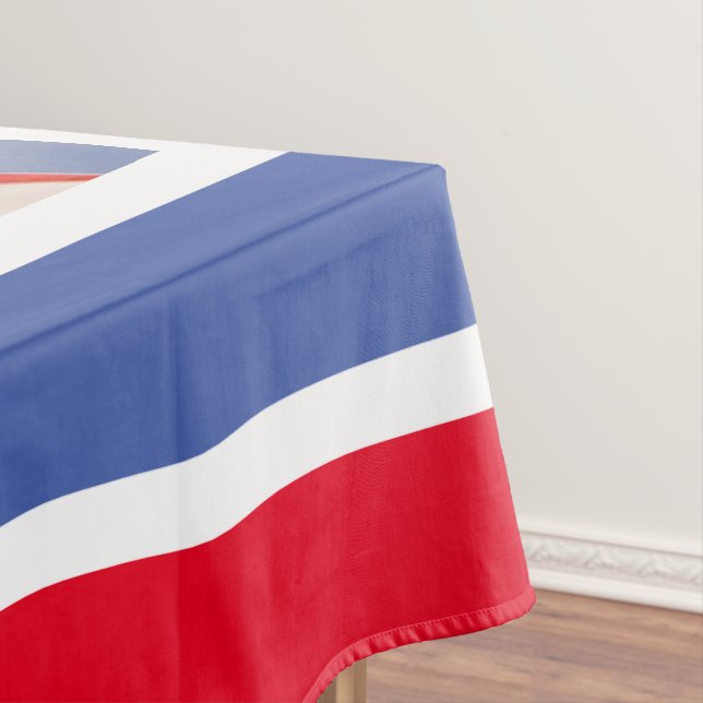 Patriotic Red White Blue 4. Juli Tischdecke (Beispiel)