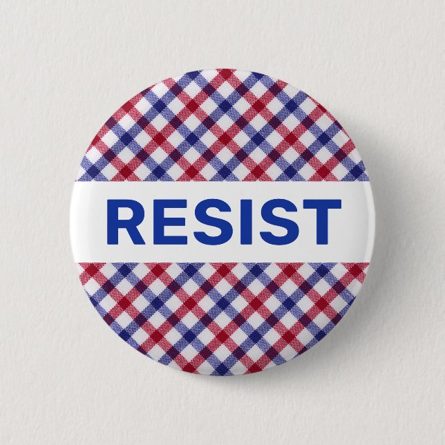 Patriotic Resist Button Political (Vorderseite)