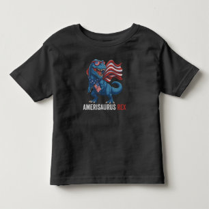 Patriotic Rex Kleinkind T-shirt