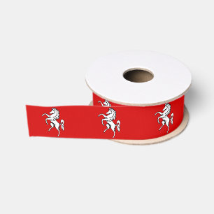 Patriotic Ribbon mit Flag Kent Landkreis, England Ripsband