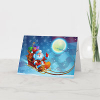 Patriotic Santa God Bless America Version